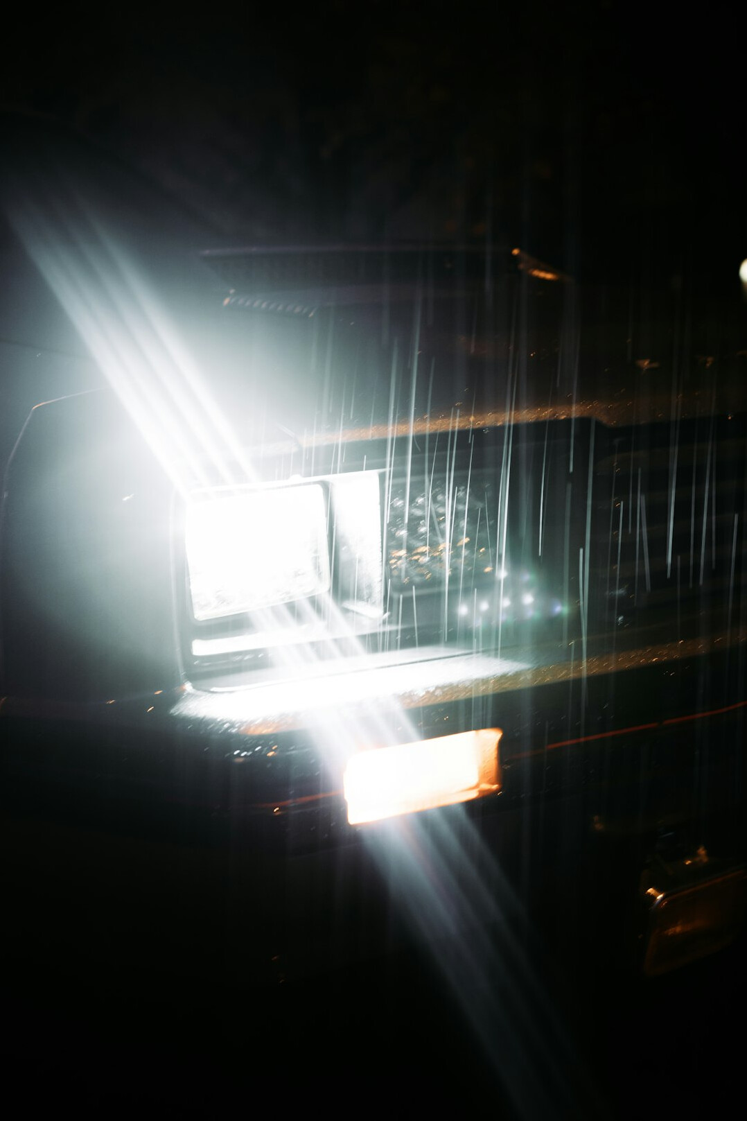 Television studio set with cameras and bright lights