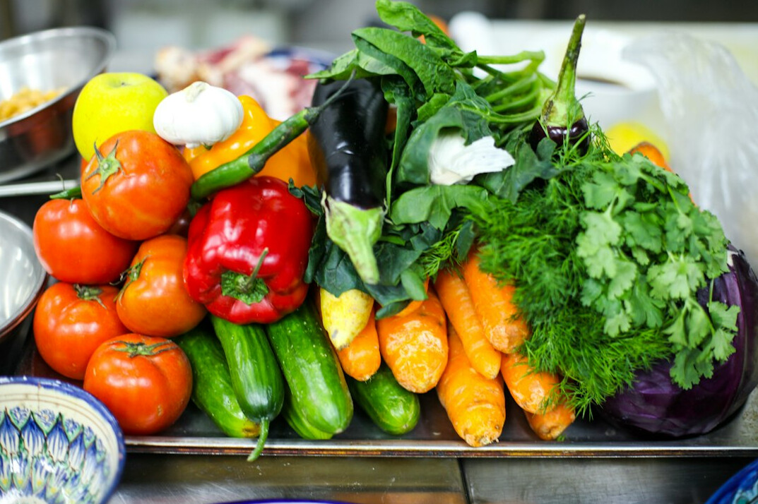 fresh vegetables harvest